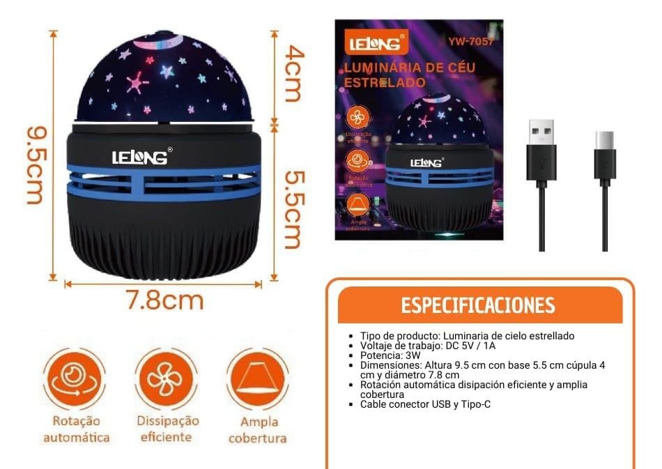 juego de luces yw7057