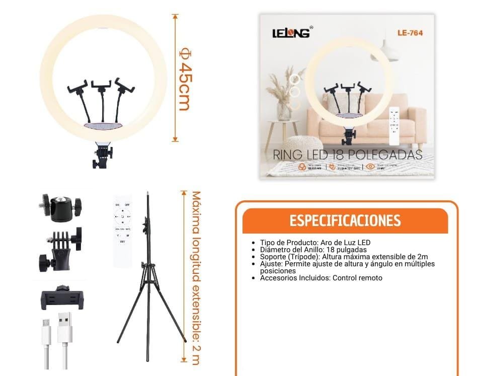 aro de luz 45cm normal 