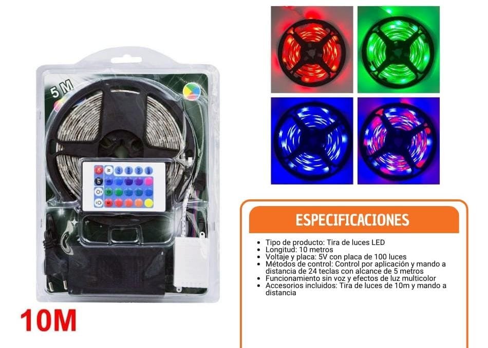cinta led 10 metros szd1926