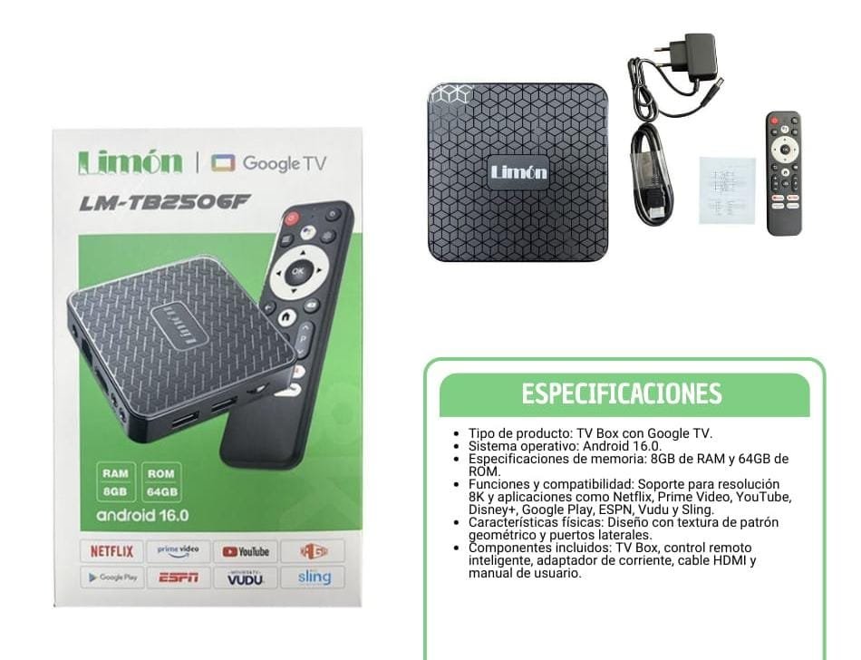 tv box limon lmtb2506f