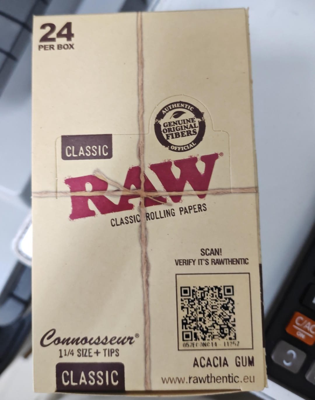 raw classic + filtro Raw con filtro 1 1/4
