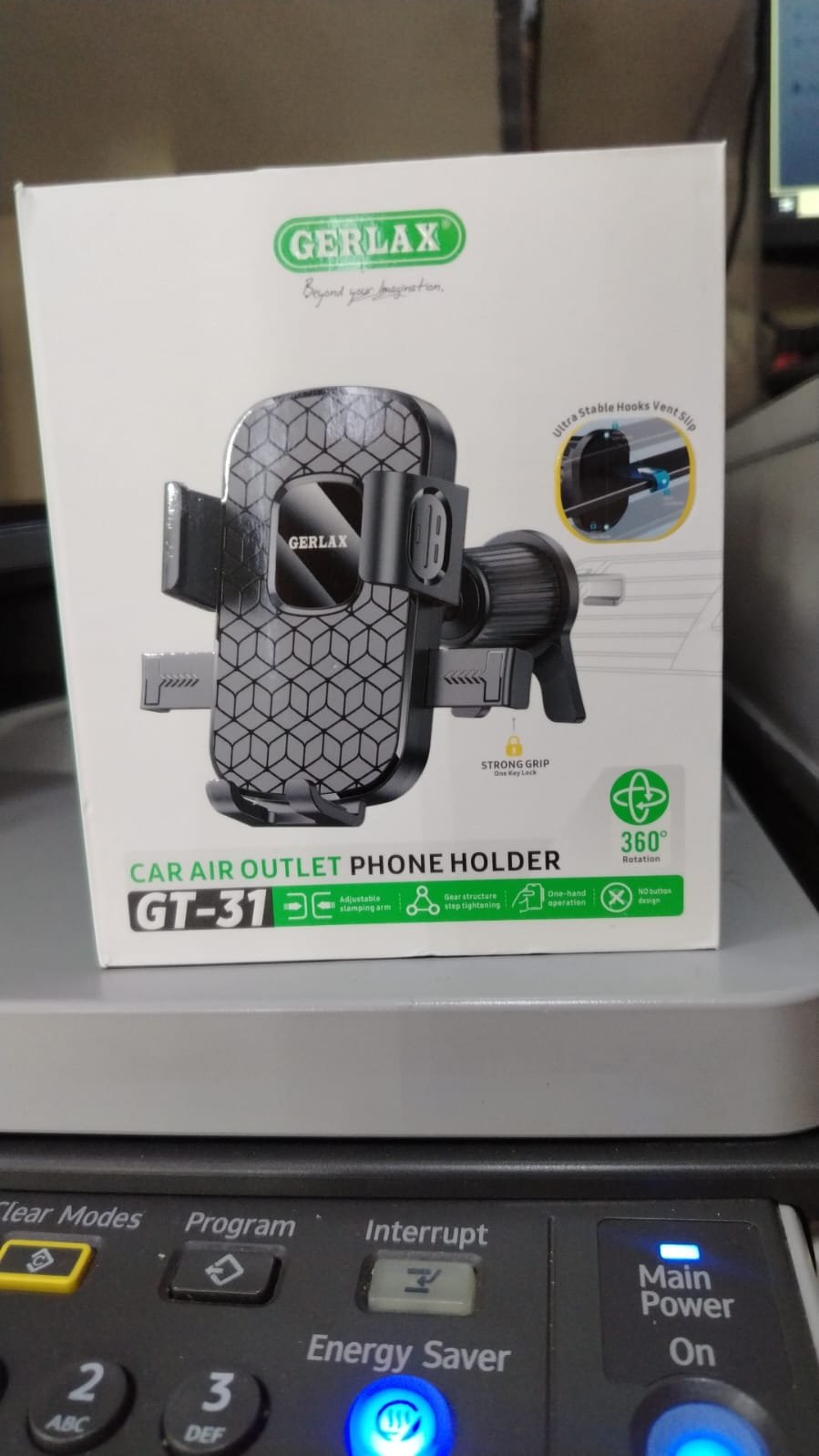 gt31 gerlax soporte de auto para aire acondicionado