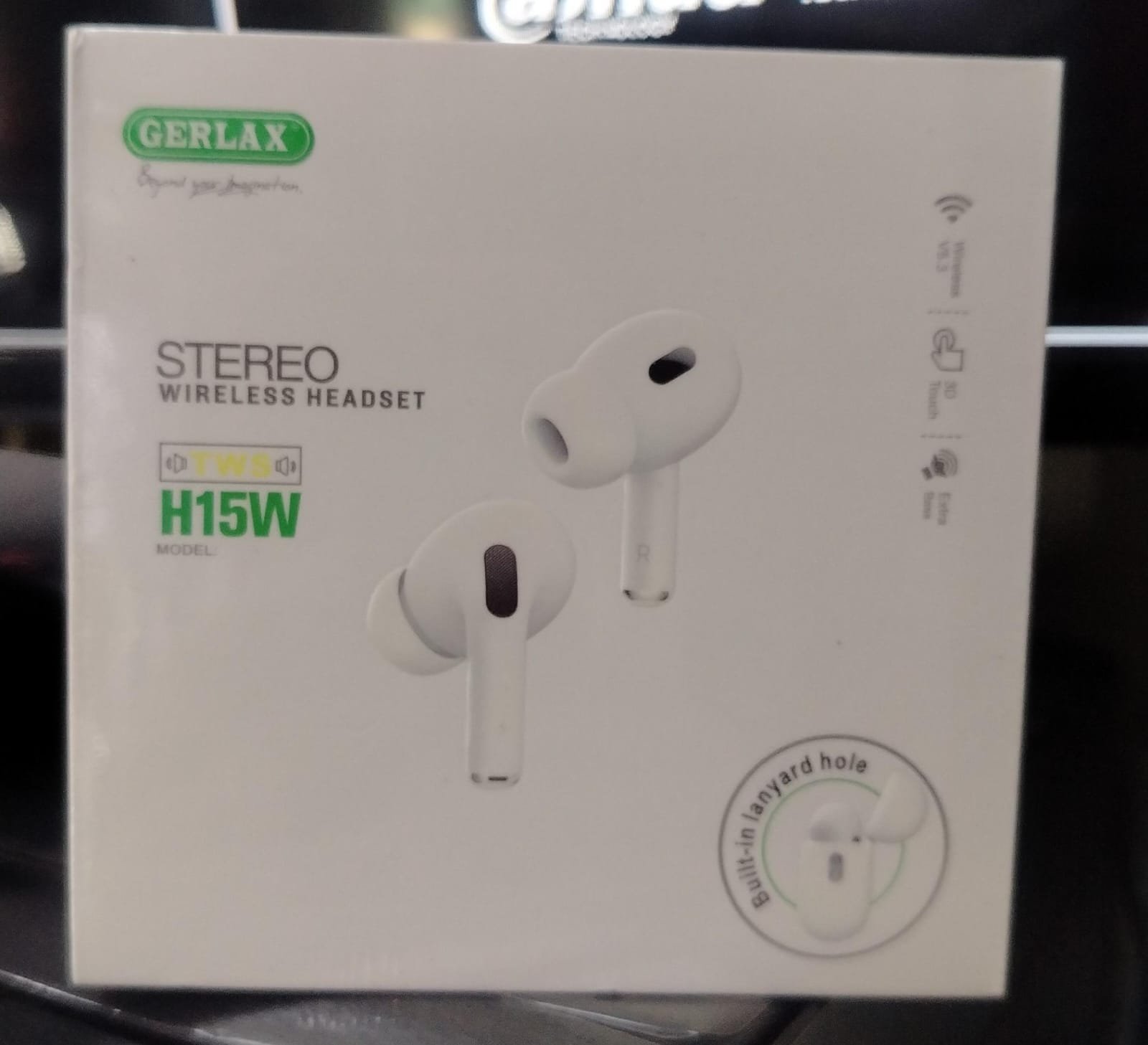 h15wgerlax audifonos inalambricos gerlax con gomitas