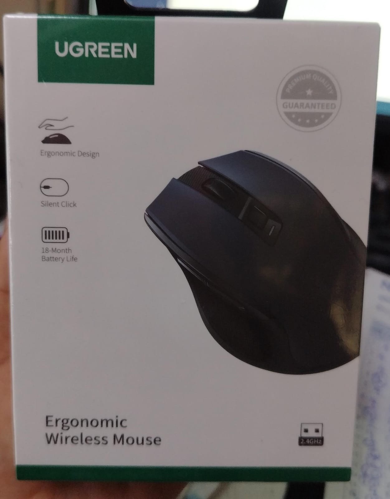 mu006 mouse ugreen recargable