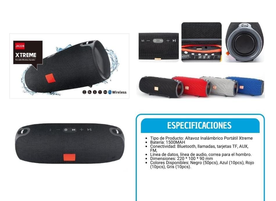 parlante tipo jbl jx 228