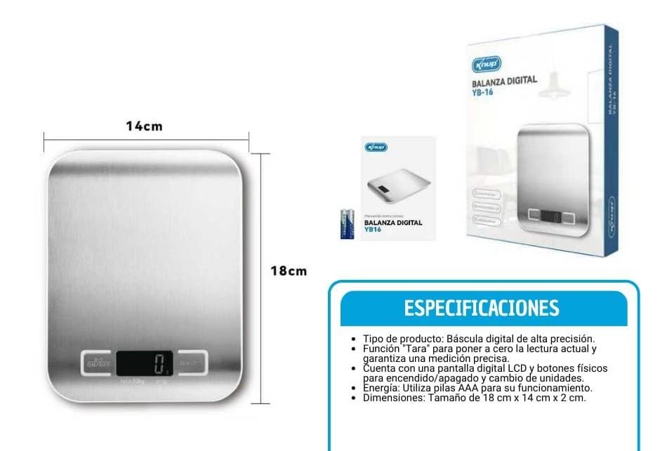 balanza gramera yb16