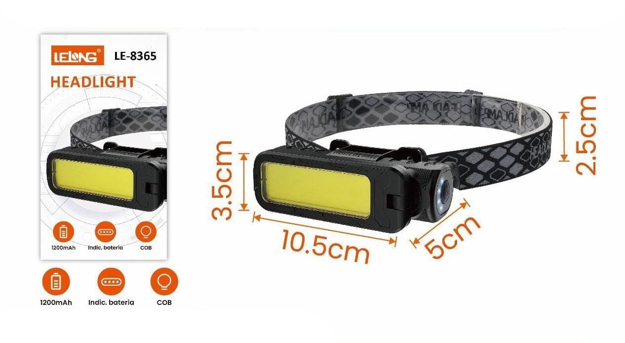 linterna de cabeza led le8365