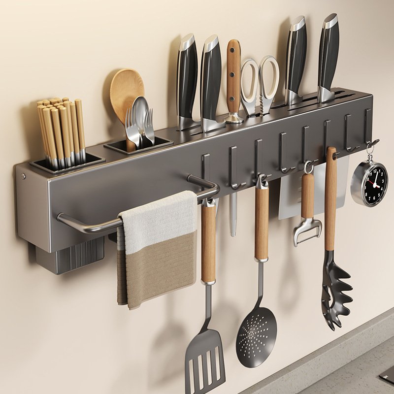 organizador de cocina de 70 caja marron