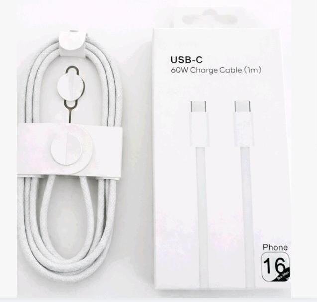 cable tipo c a c 60w con saca chip 1m usbc60w40