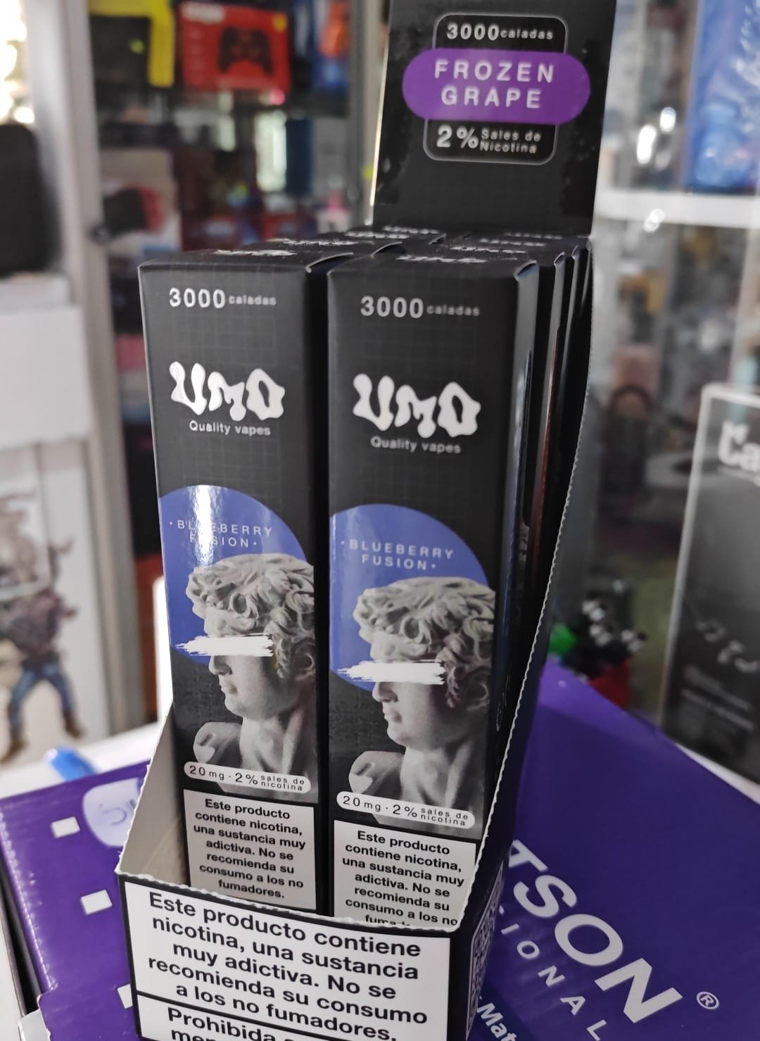 vaper umo 3000 caladas umo3k
