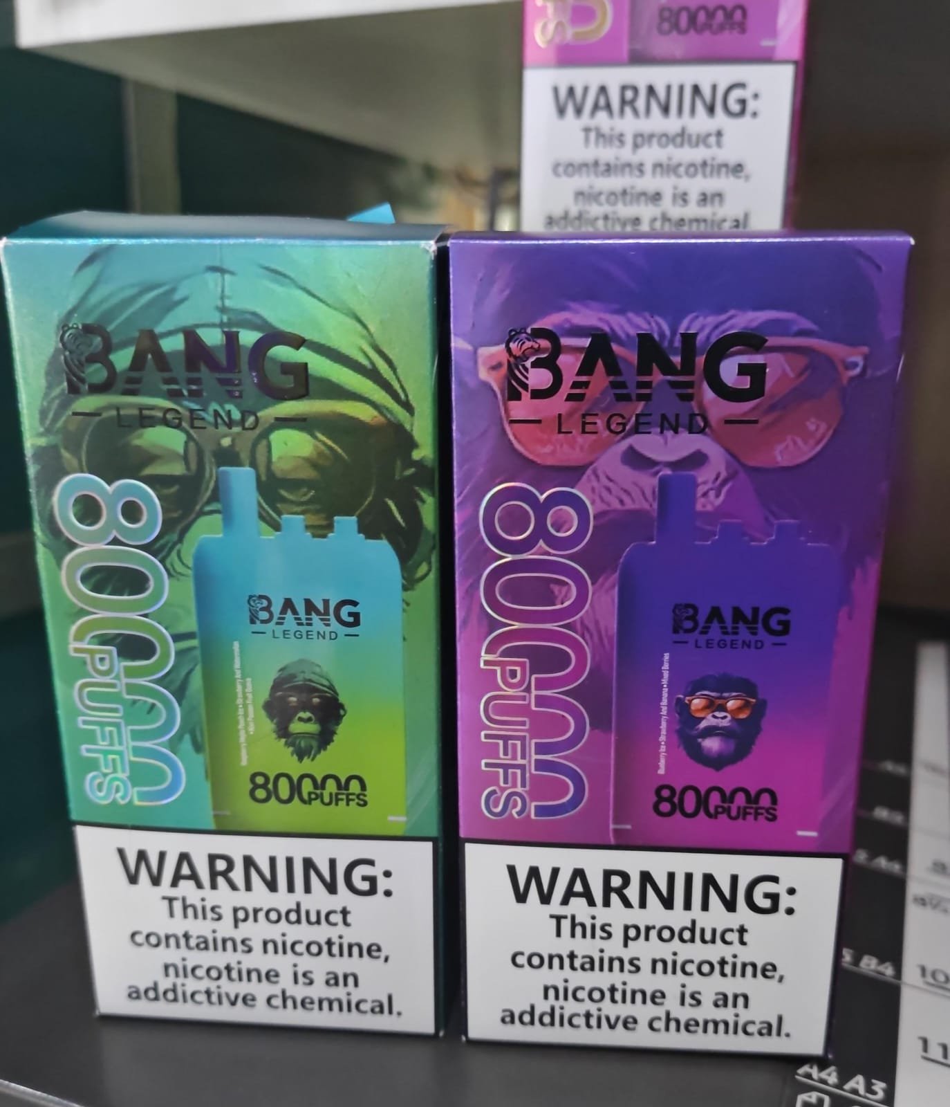 vaper 3 sabores bang 80k