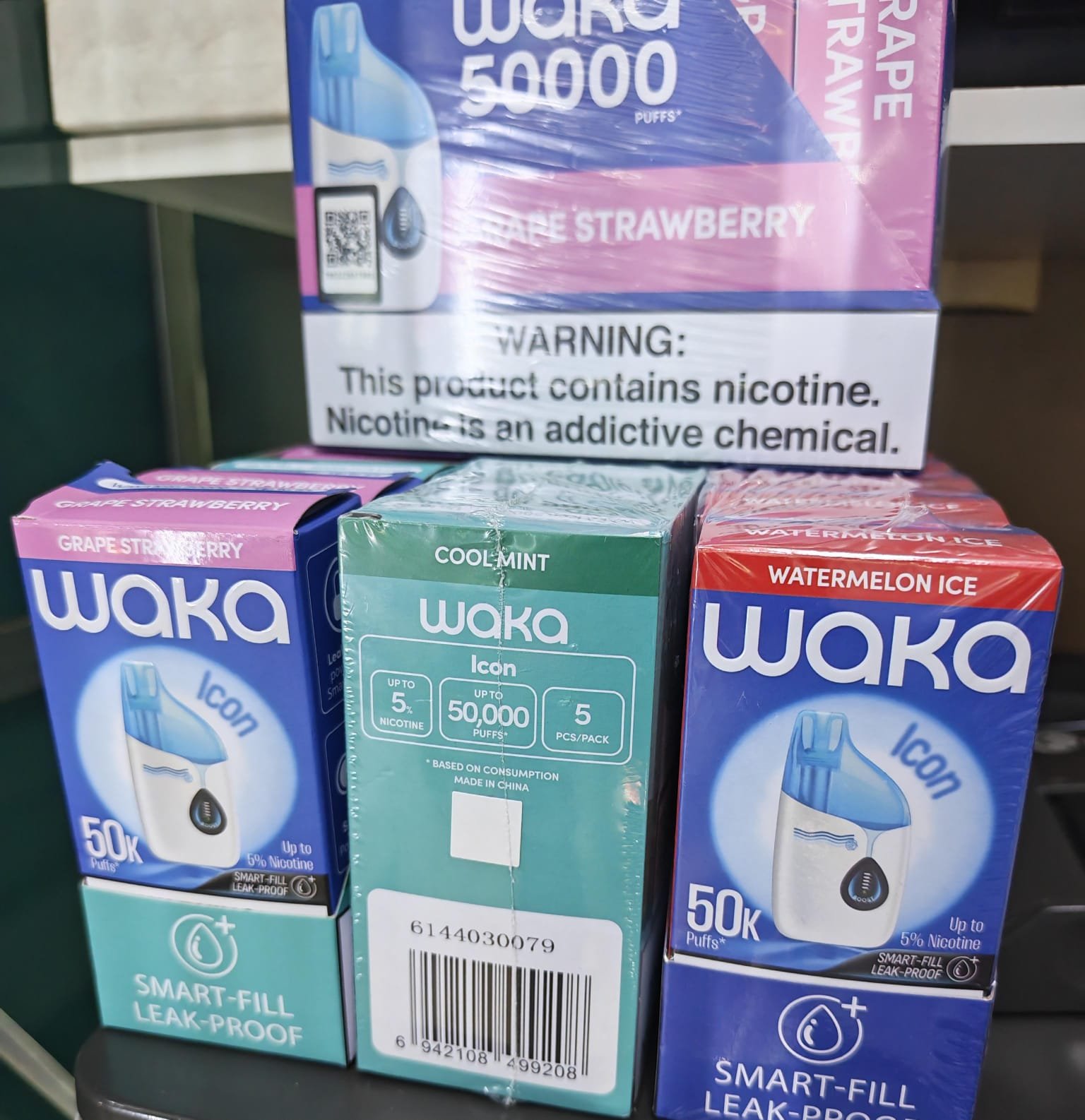 vaper waka 50k con esencia waka50000