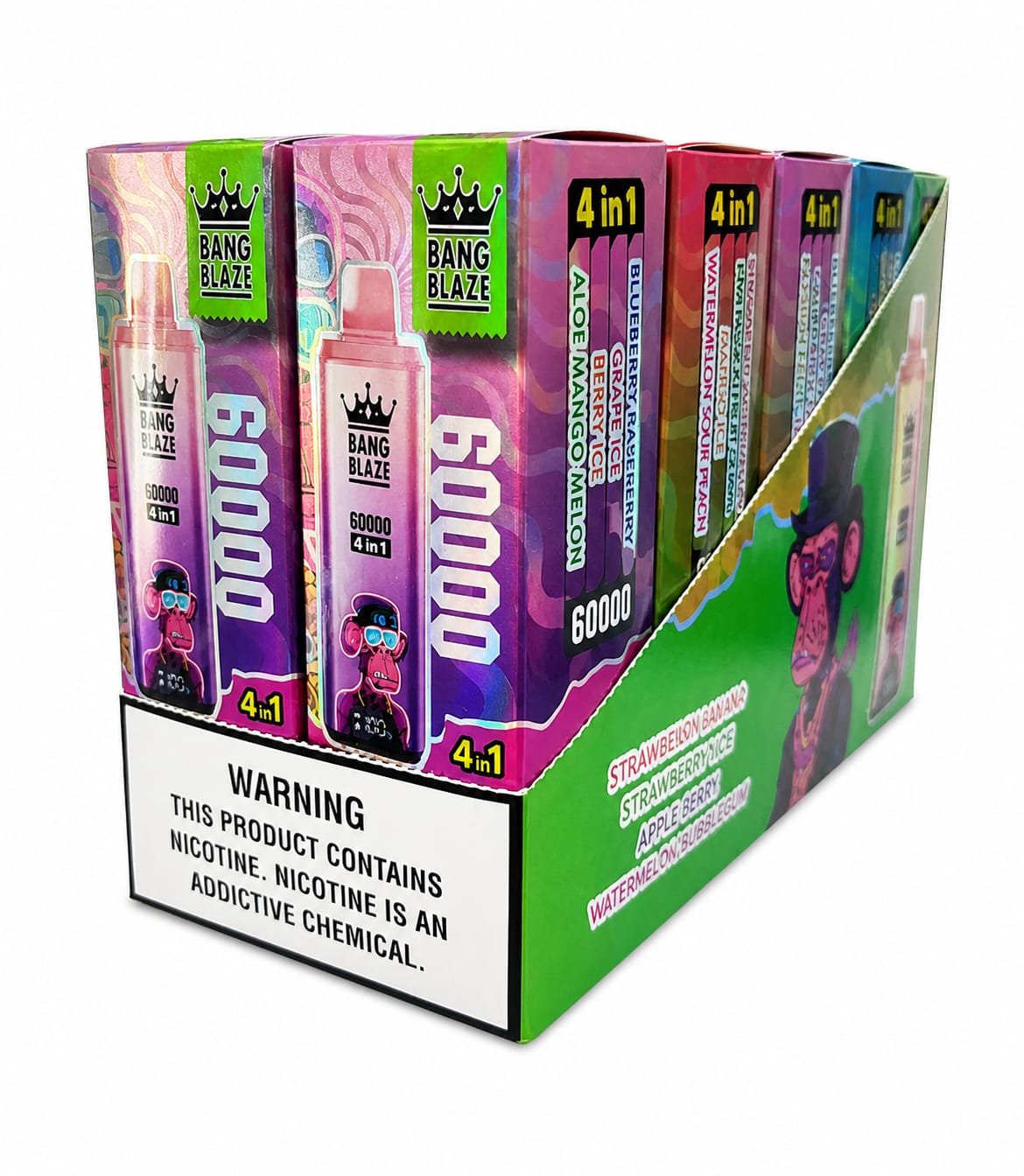 bank 60k bangblaze60000 vaper 4 en 1