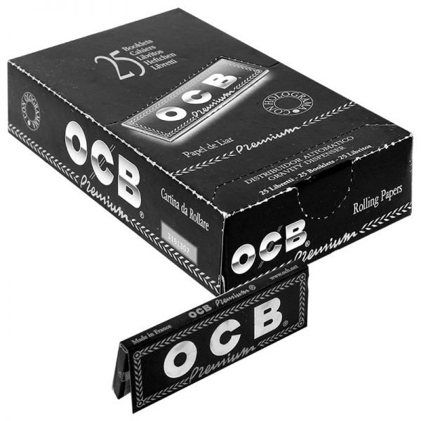 ocbnegro corto premium ocb papelillo 1 1/4 negro 