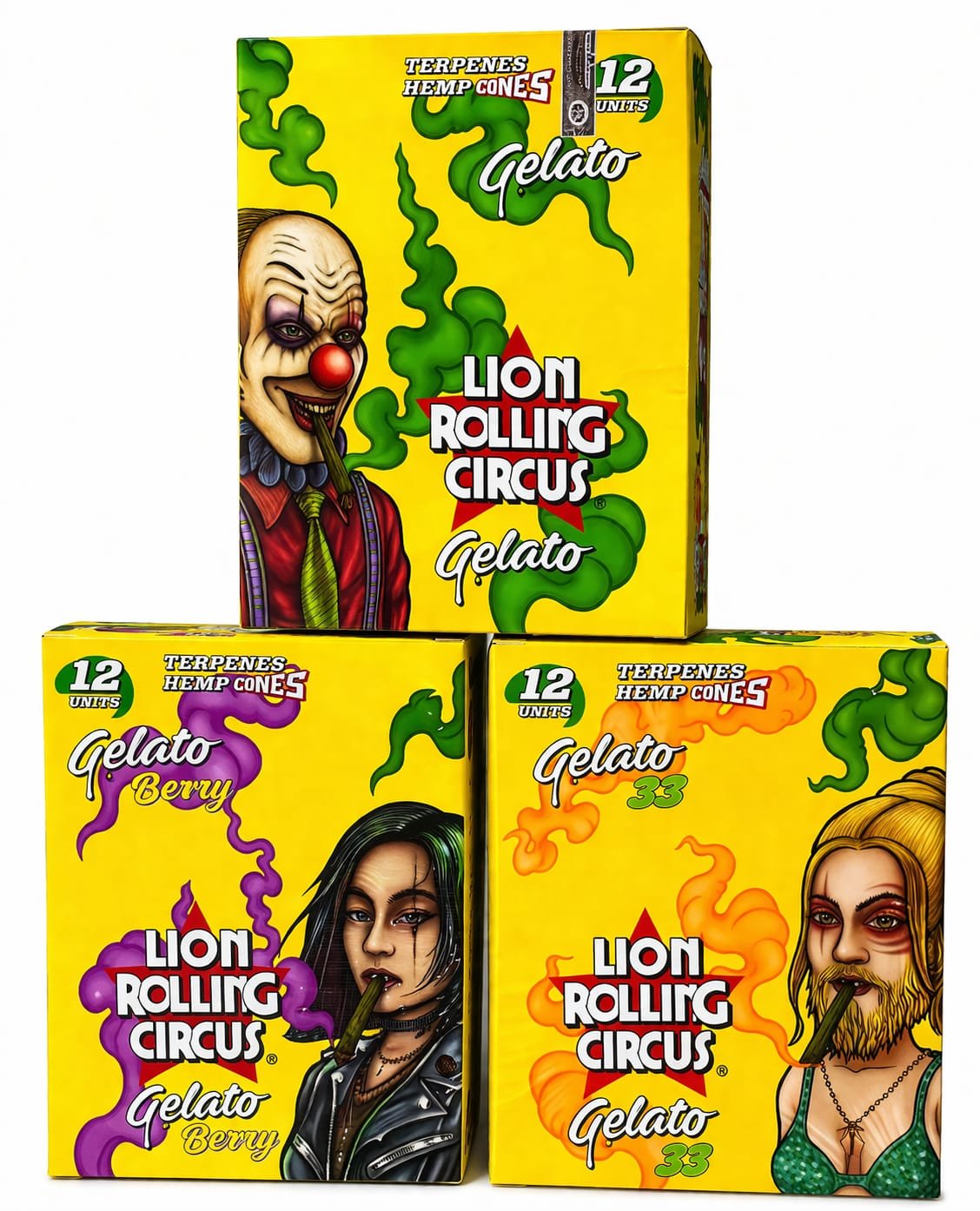 hemp cones GELATO conos lrcgelatohempcones