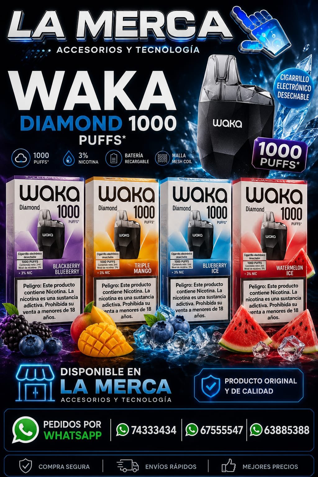 waka 1k waka diamond