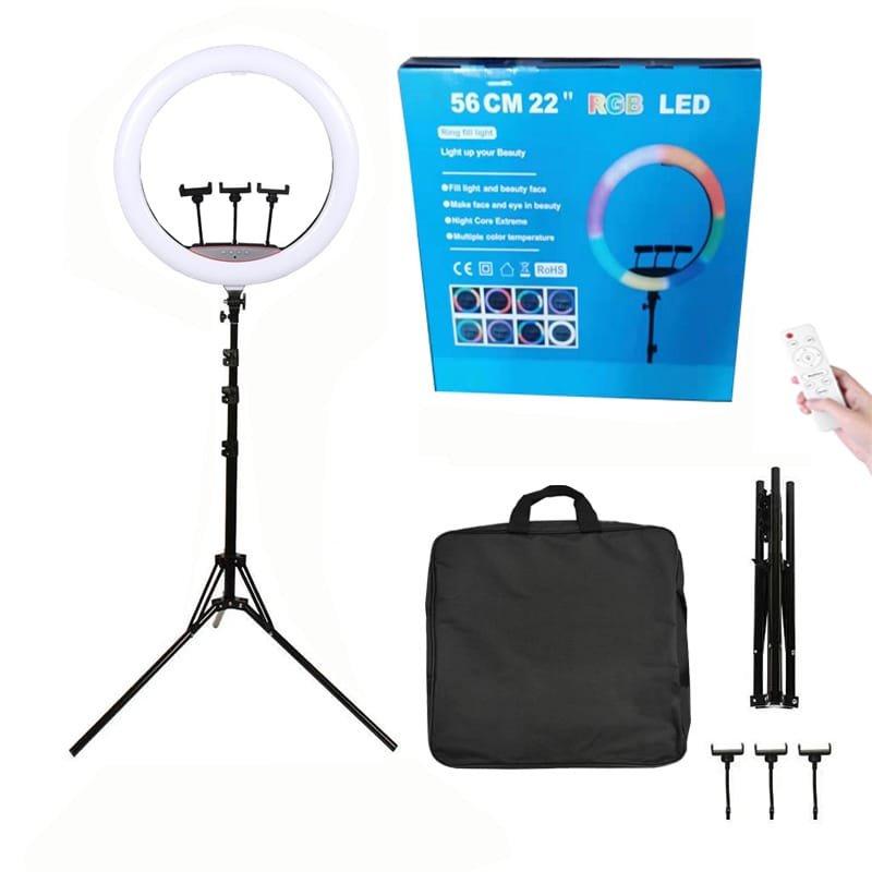 aro de luz 56cm aro de luz 56cm tripode delgado normal