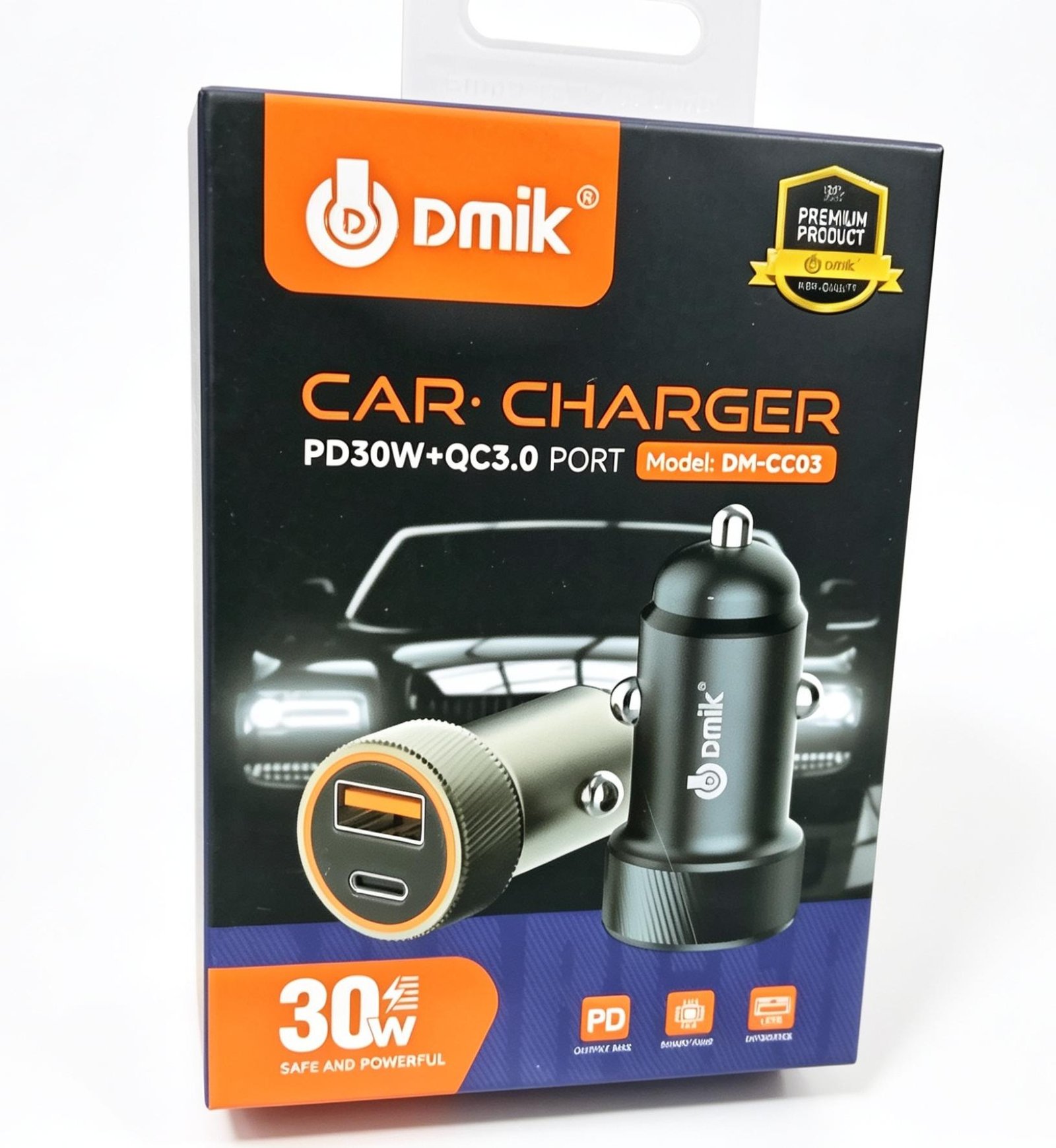 car charger pd30w+qc3.0 dmcc03 dimk