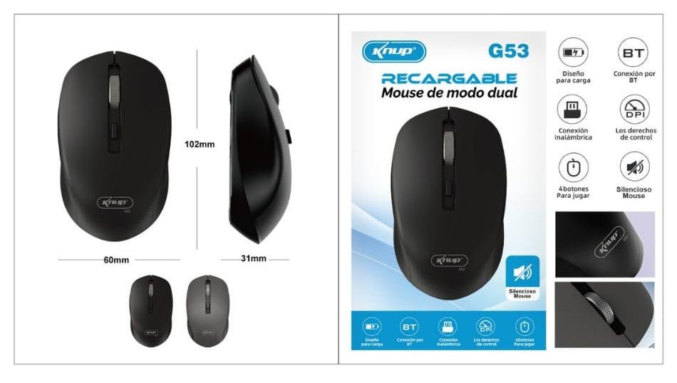mouse de computadora g 53