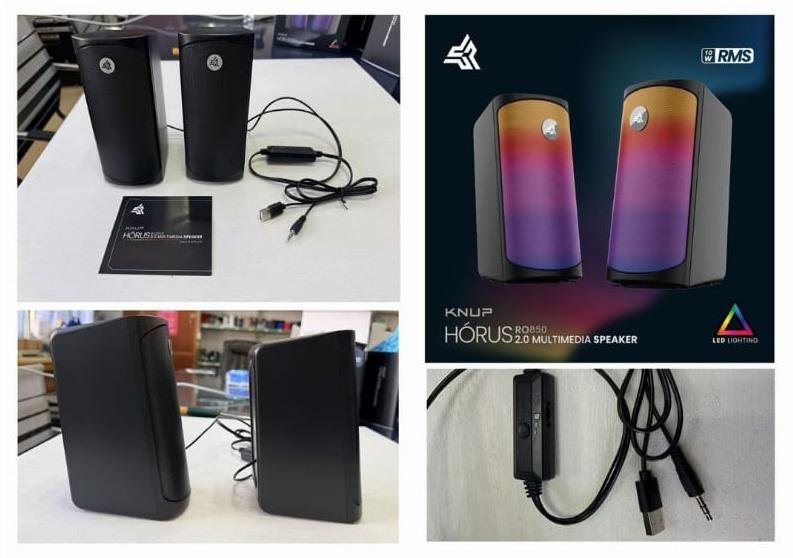 parlante de pc con cable kpro850 kpr0850