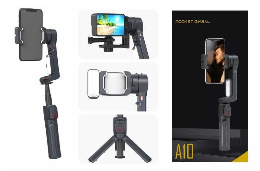 estabilizador para celular gimbal