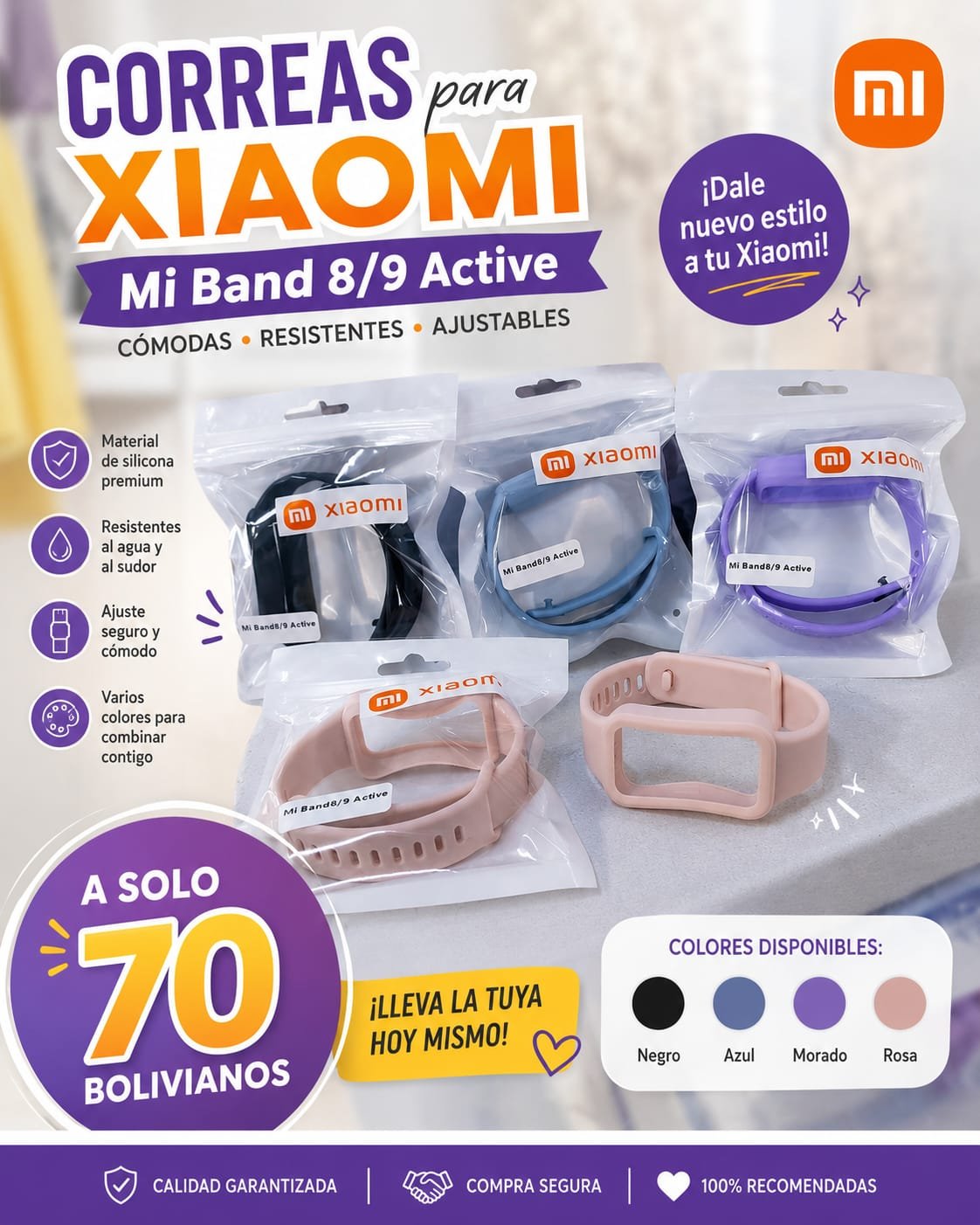 manilla de smart watch band8, band 9 active