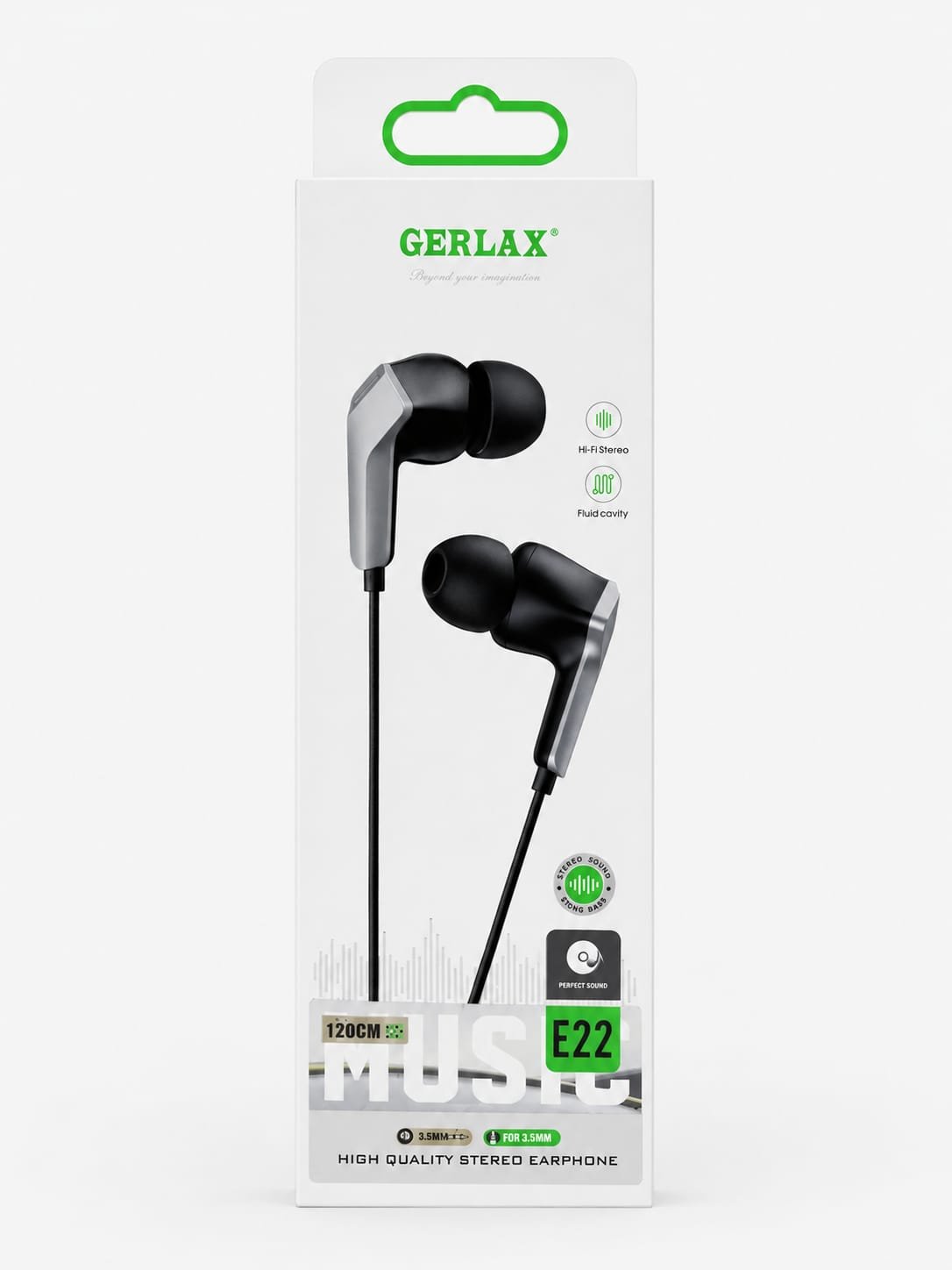 audifono con cabke entrada jack  gerlax e22