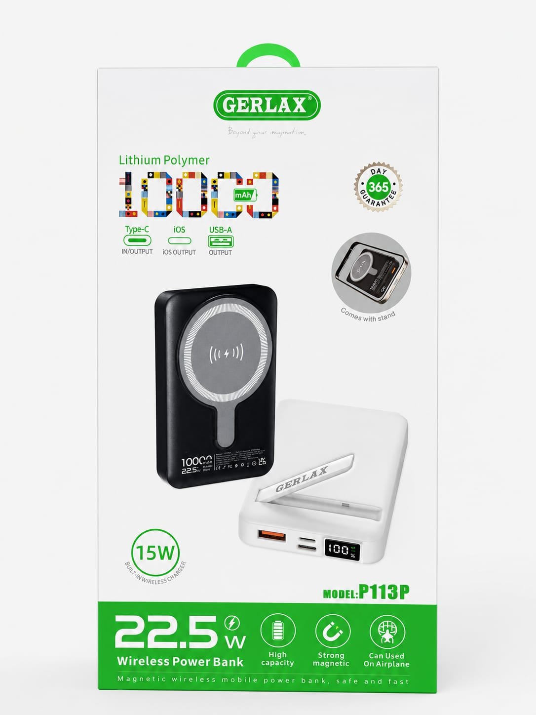 power bank gerrlax 22.5w p 113 p