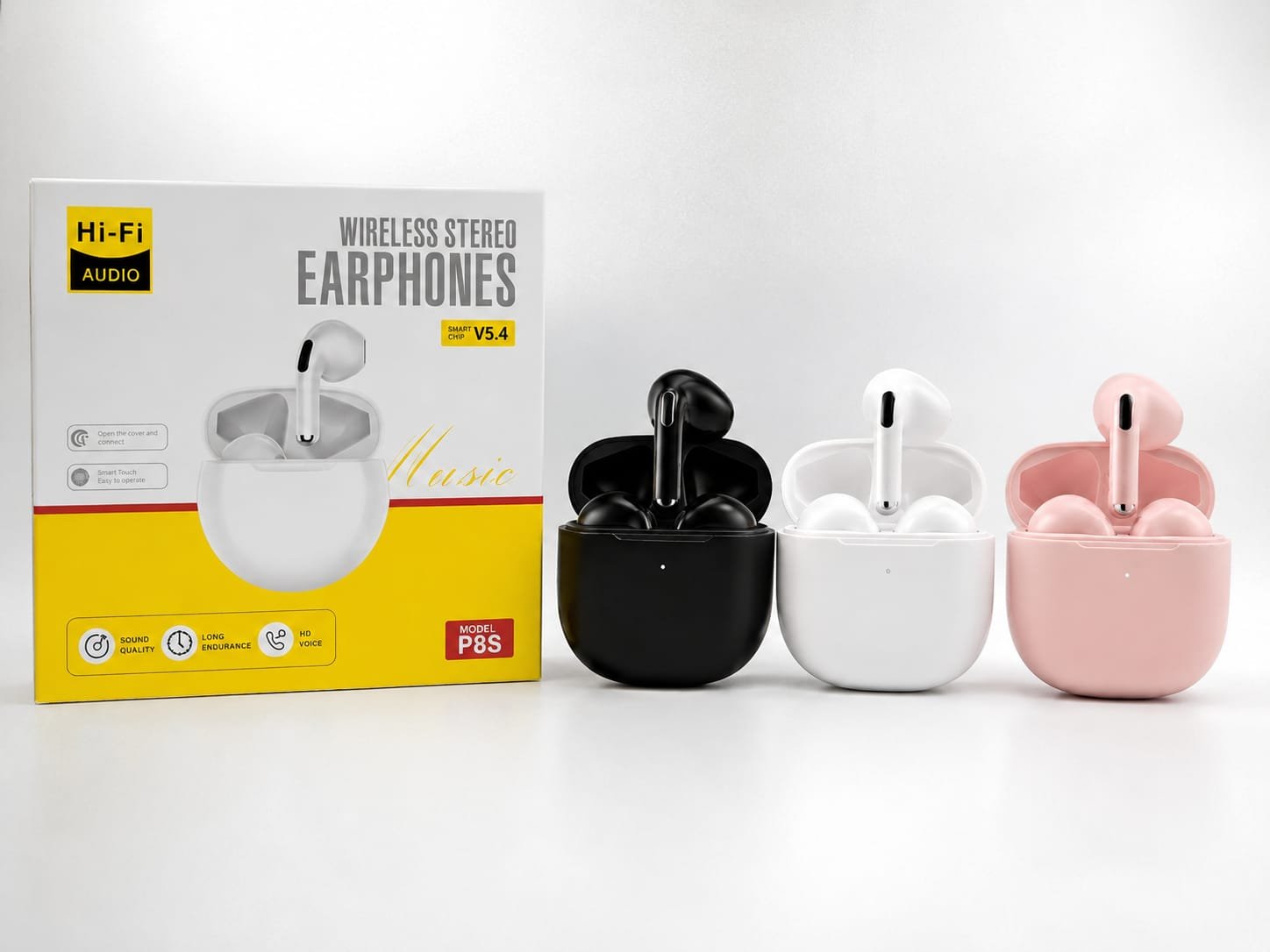 audifonos inalambricos p8s tipo pro 6