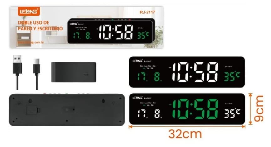 reloj digital lelong Rj2117