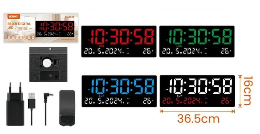 reloj digital rj2121 