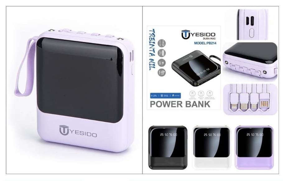 pb214 power bank yesido pb 214