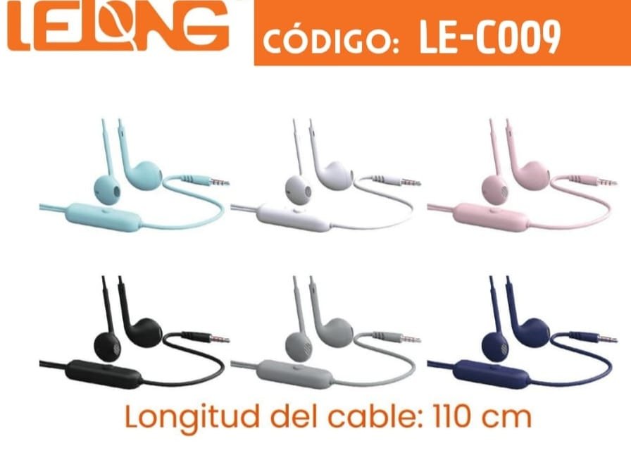 audifonos sin gomitas lec009 lelong