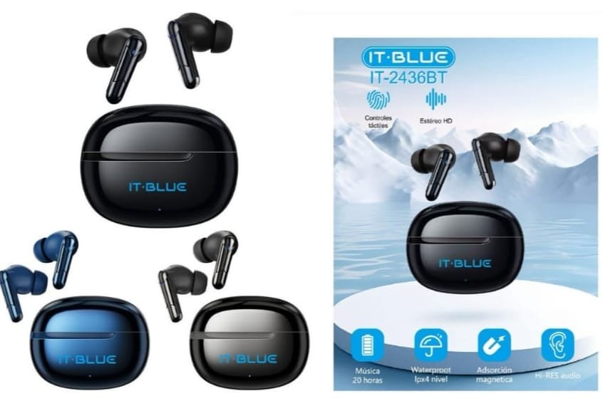audifonos inalambrico it-blue It2436bt