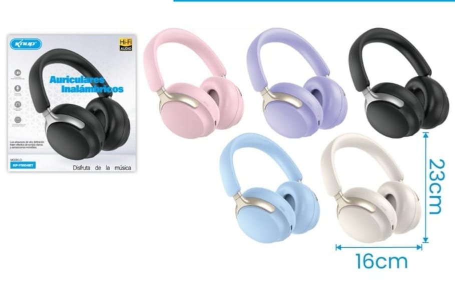 audifono caso knup Kpy9104bt