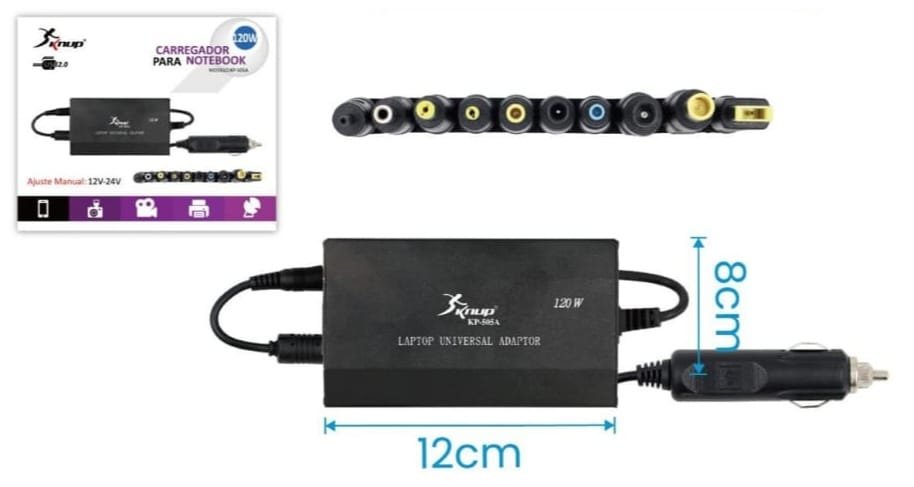 carregador para notebook cargador universal Kp505a