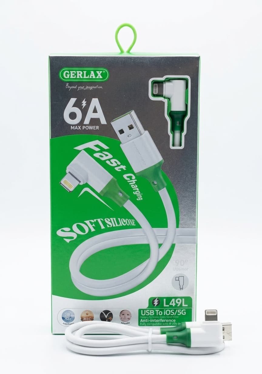 cable codo iphone gerlax L49L
