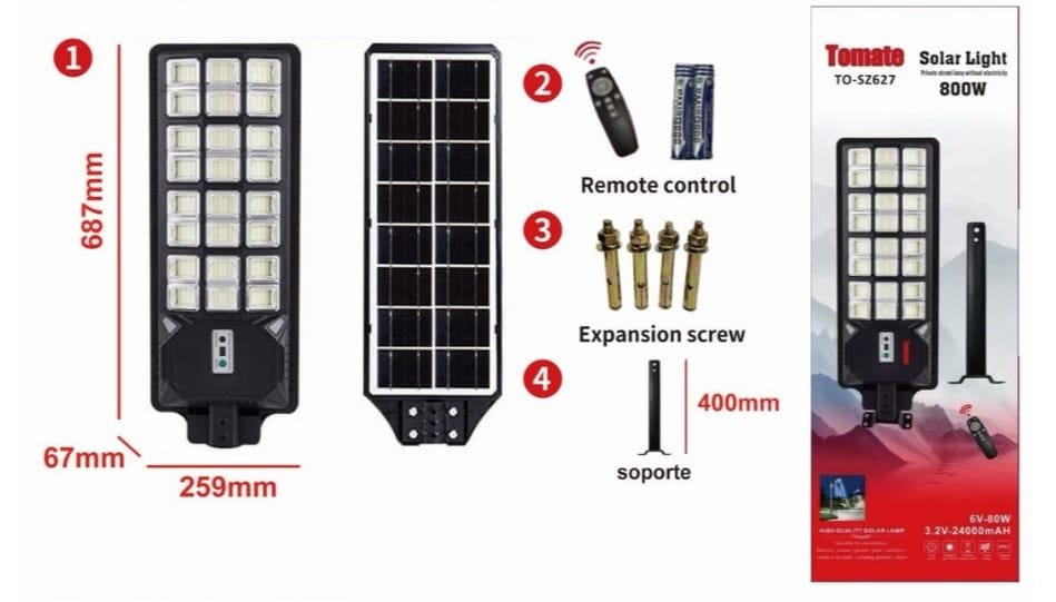 sola light 800w tosz627