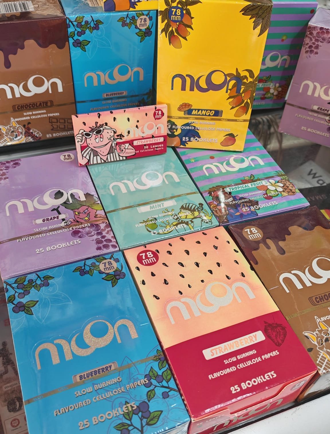 papelillo celulosa con sabor moon sabores celulosa
