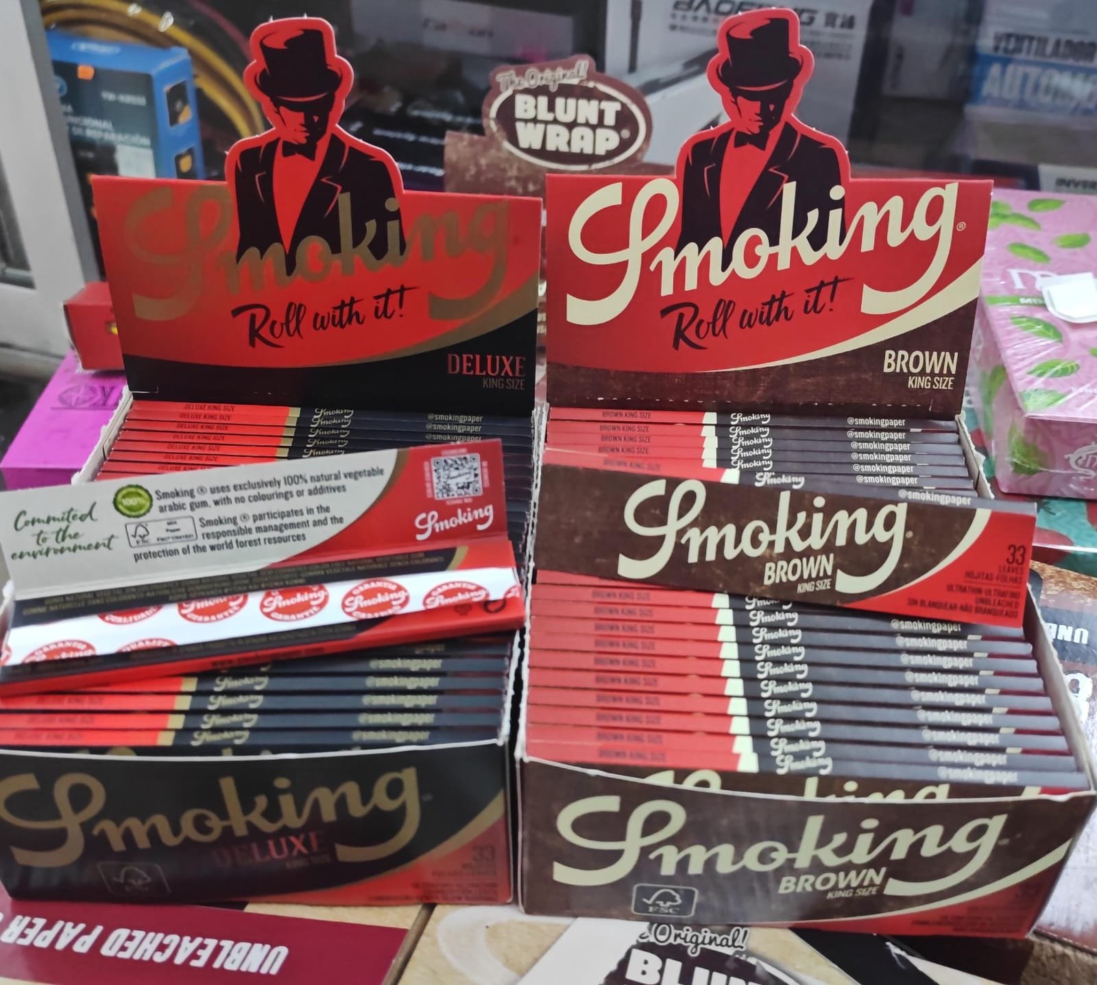 smoking largo deluxe brown smoking