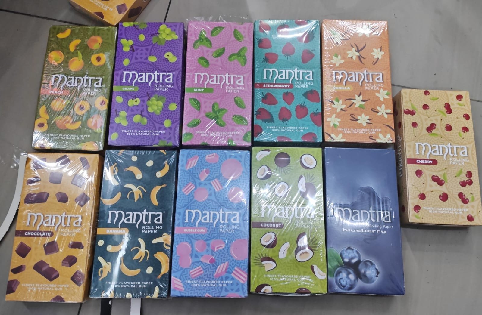 papelillo corto sabores mantra 1 1/4 sabores