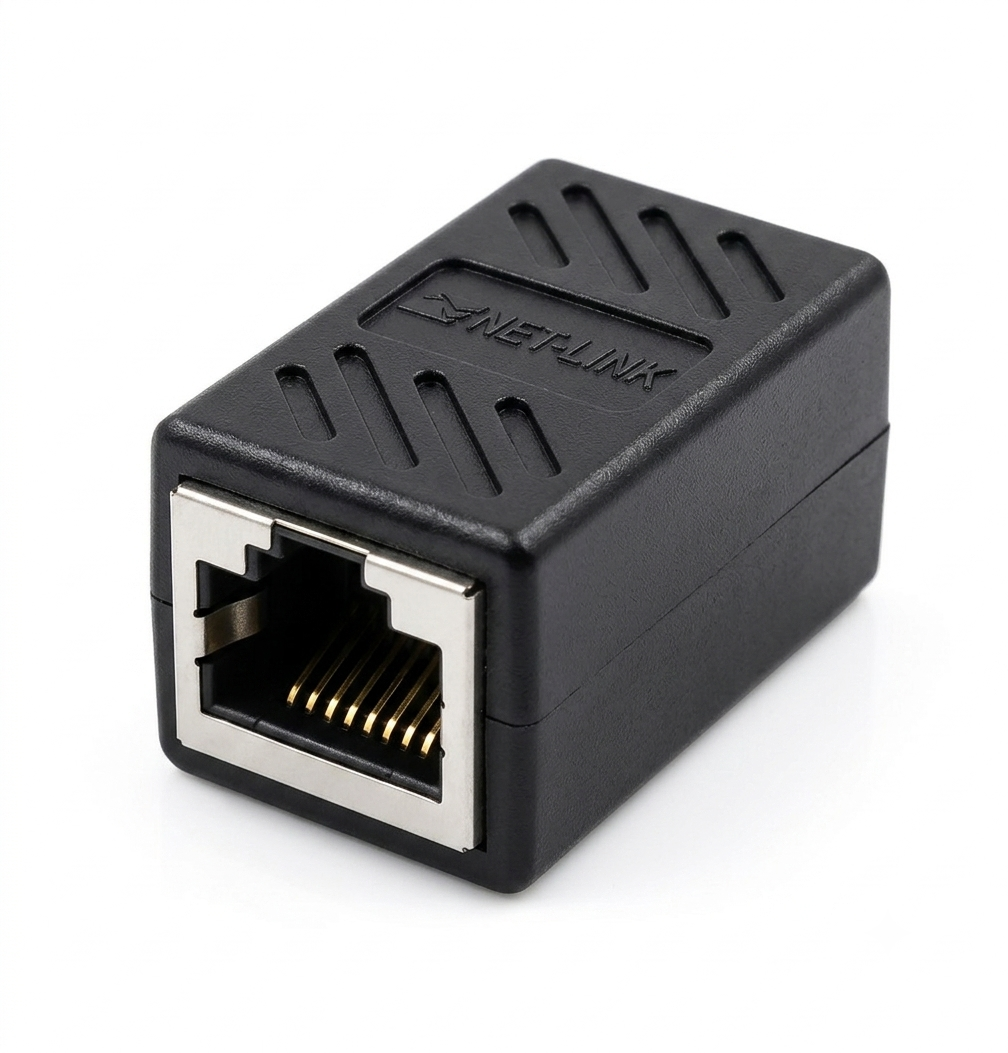 red a red hembra hembra, adaptador rj45 coupler union red hembra hembra