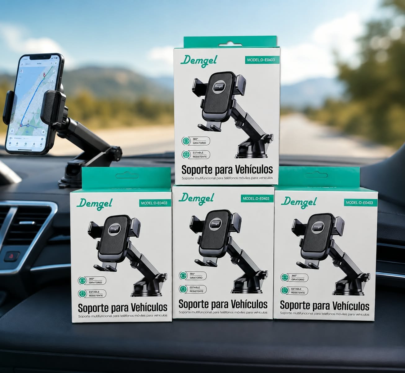 soporte de auto demgel de0403