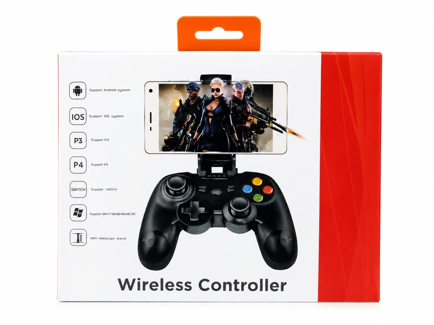 manos-v189 bt wireless controller mando de celular