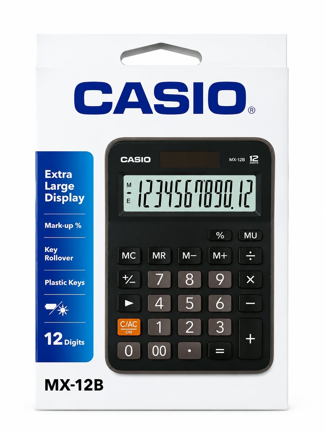 calculadora casio mx12b 12digitos