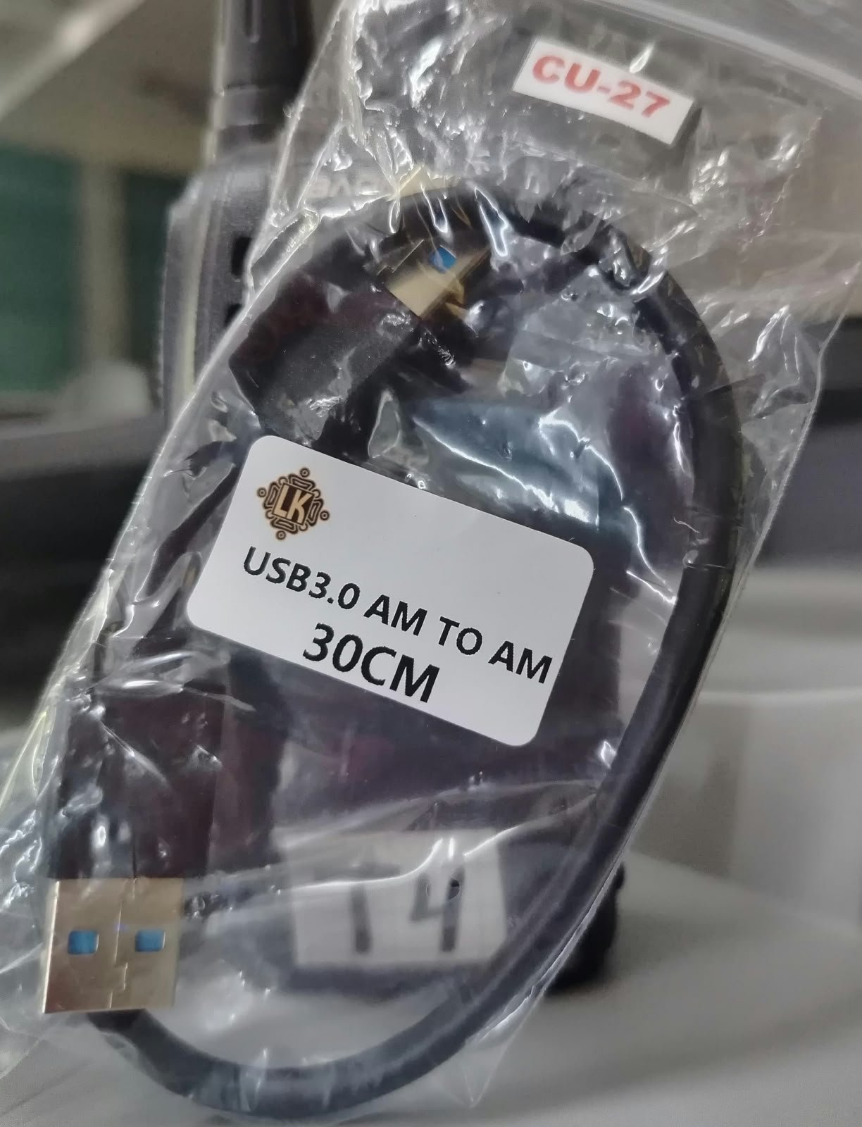 Cu-27 40bs. Cable usb macho macho 3.0 30cm cable usb macho macho