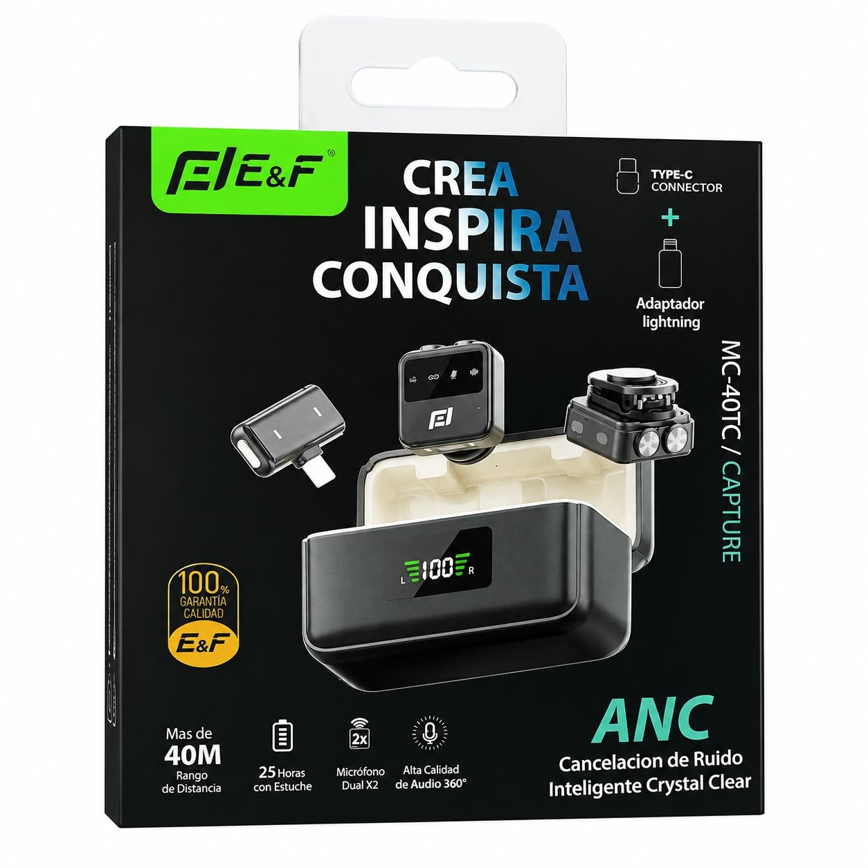 mc40tc mmicrofono eyf para celular
