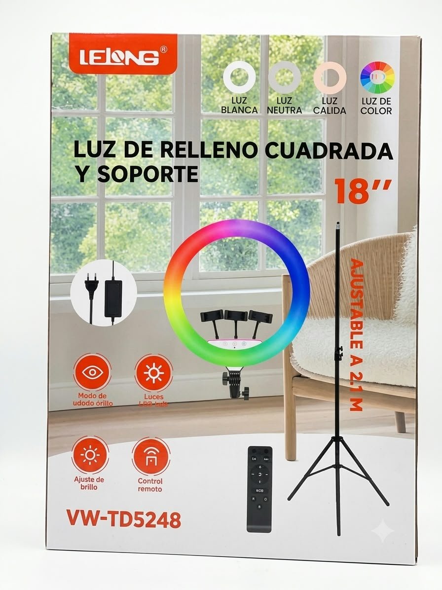 aro de luz lelong 18 pulgadas Ywtd5248