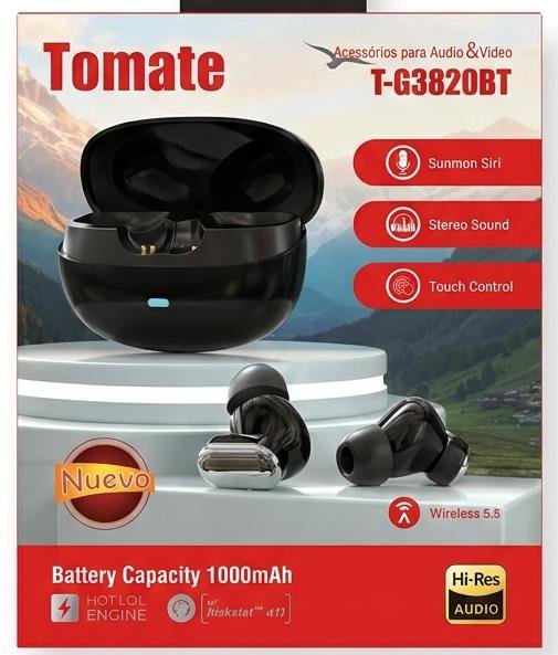 audifonos inalambricos tomate Tg3820bt