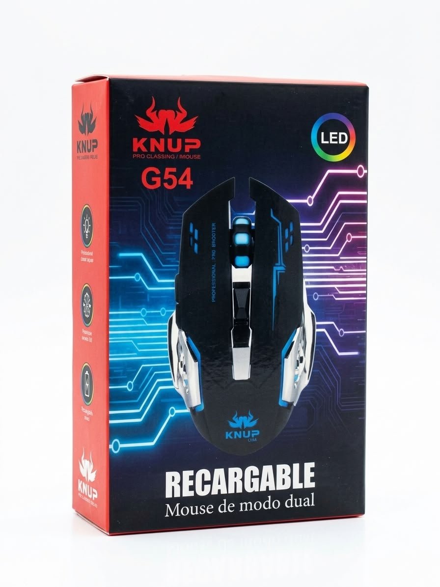 mouse gamer knup g-54